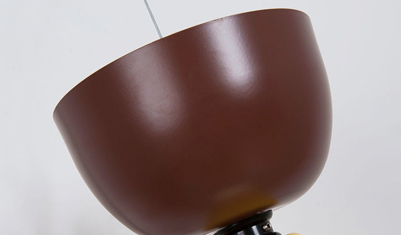 Gearceerde hangende verlichtingsarmatuur Noordse stijl metalen plafond hanglamp voor eetkamer