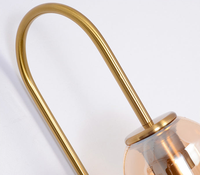 Contemporary Tubular Wall Lights 1 Bulb Living Room Sconce Light Fixture