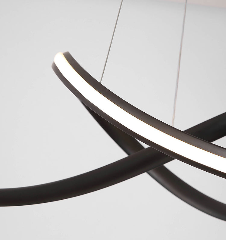 Luces acrílicos de acrílicos modernos de iluminación lineal