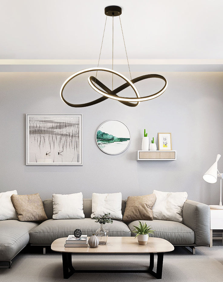 Luces acrílicos de acrílicos modernos de iluminación lineal