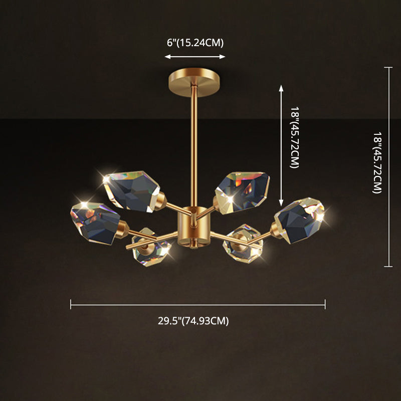 Spray Pendant Lighting Fixtures Modern Crystal Pendant Lights