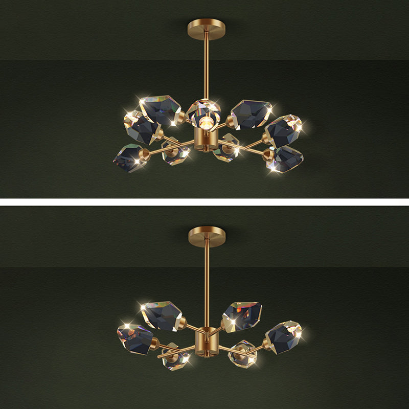 Spray Pendant Lighting Fixtures Modern Crystal Pendant Lights