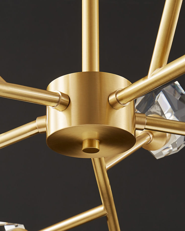 Spray Pendant Lighting Fixtures Modern Crystal Pendant Lights