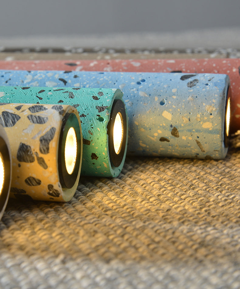 Trapezoid Stick Pendant Lighting Nordic 1 Bulb Down Light Fixture over Dining Table