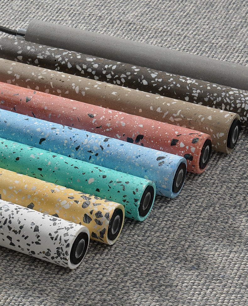 Trapezoid Stick Pendant Lighting Nordic 1 Bulb Down Light Fixture over Dining Table