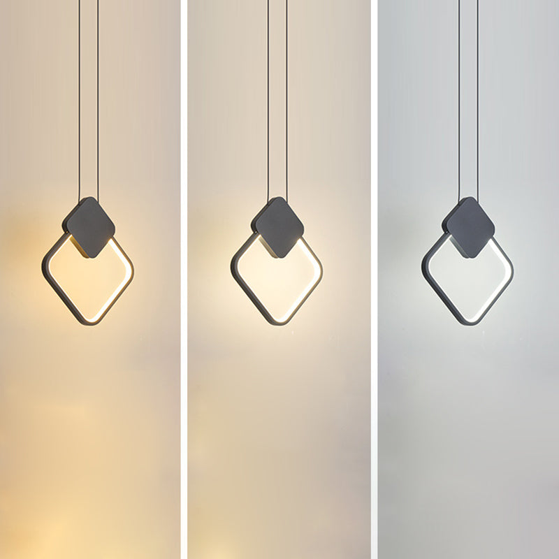 Luci a soffitto a sospensione moderna Gel silice 1 1 lampada a soffitto leggero