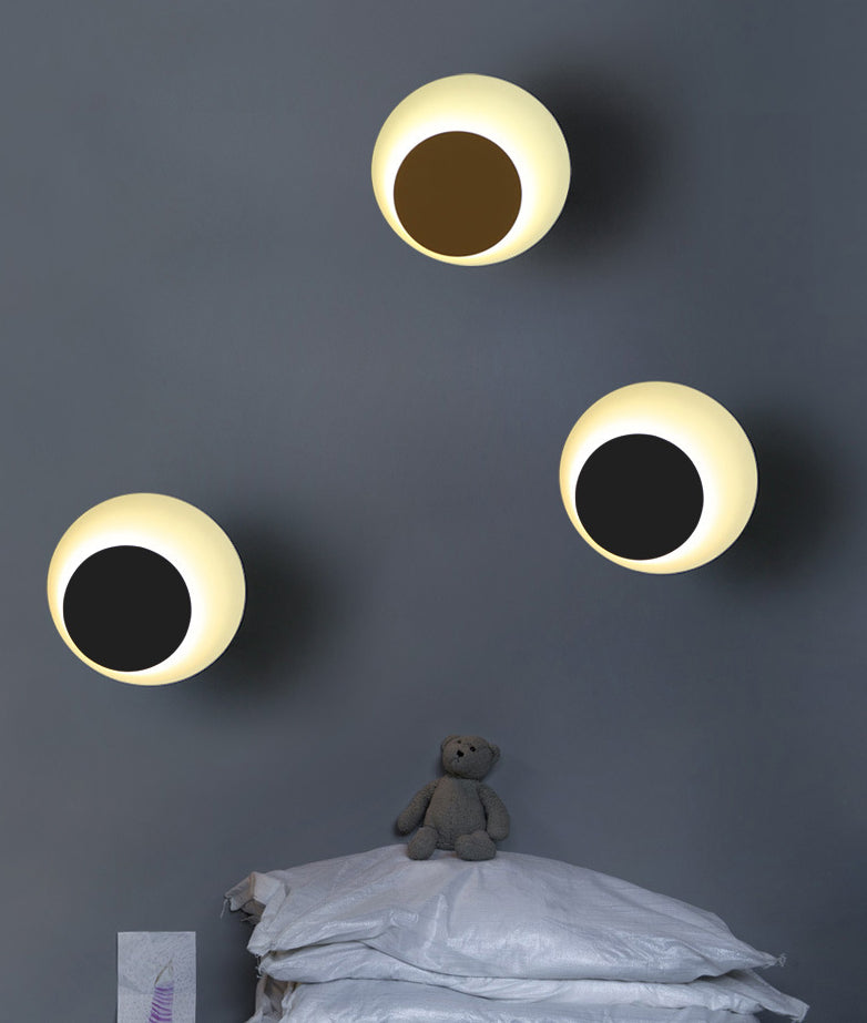 Nordic New Creative Round Single Macaron Farbwandlampe