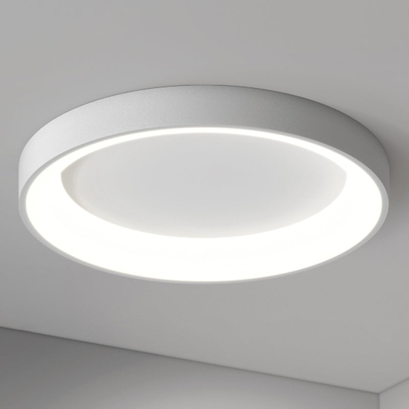 Circular Flush Mount Light Fixtures Modern Acrylic Flushmount