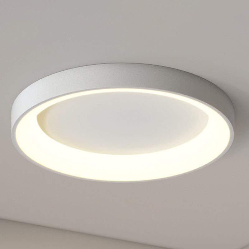 Circular Flush Mount Light Fixtures Modern Acrylic Flushmount