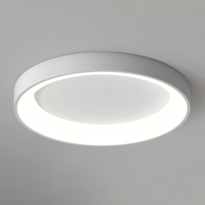Circular Flush Mount Light Fixtures Modern Acrylic Flushmount