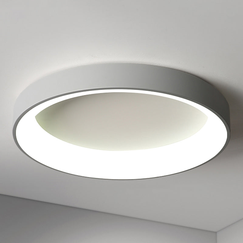 Circular Flush Mount Light Fixtures Modern Acrylic Flushmount