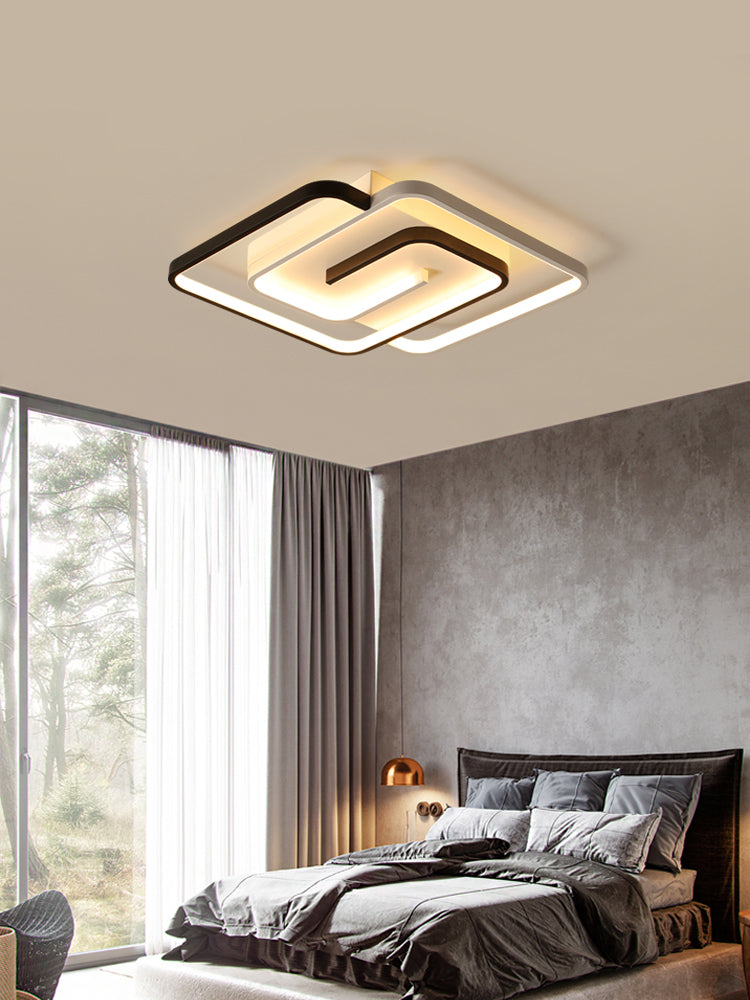 Moderne Semi Flush Mount Light Armatuur Acryl Flush Light Fixtures