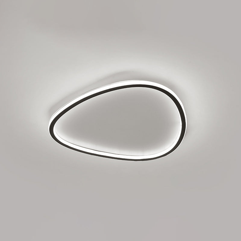 Moderne Flush Mount Light Armaturen Acryl 1 Licht Flush Light Fixtures