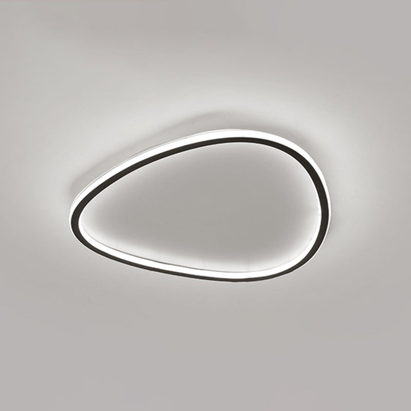 Moderne Flush Mount Light Armaturen Acryl 1 Licht Flush Light Fixtures