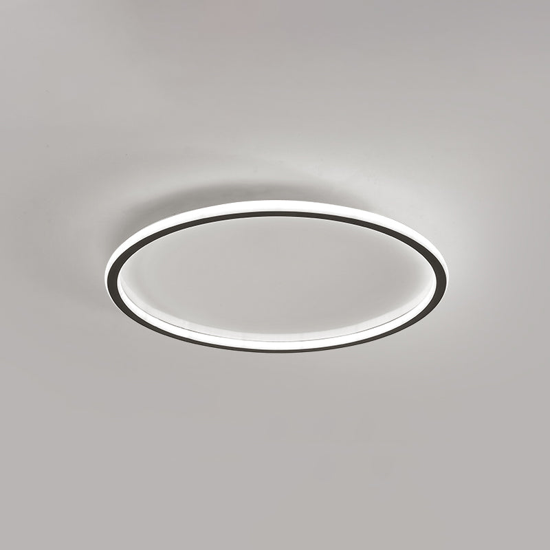 Moderne Flush Mount Light Armaturen Acryl 1 Licht Flush Light Fixtures