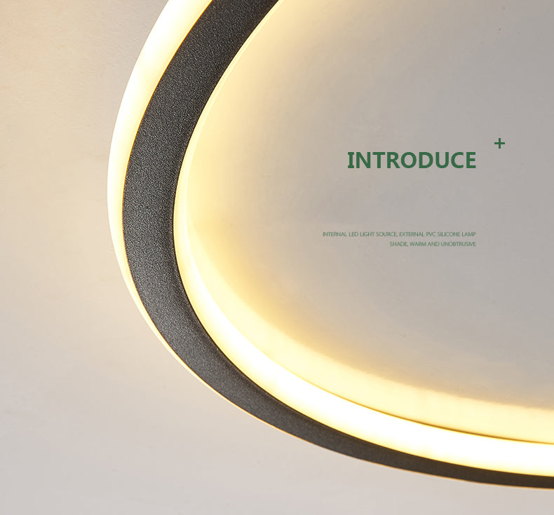 Moderne Flush Mount Light Armaturen Acryl 1 Licht Flush Light Fixtures