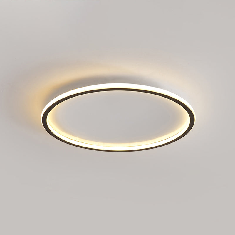 Moderne Flush Mount Light Armaturen Acryl 1 Licht Flush Light Fixtures