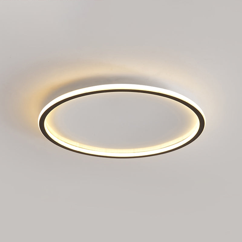 Moderne Flush Mount Light Armaturen Acryl 1 Licht Flush Light Fixtures