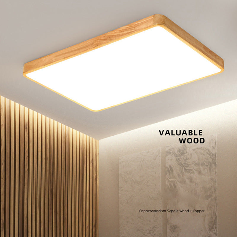 Modern Flush Mount Ceiling Chandelier Wood Flush Mount Lights