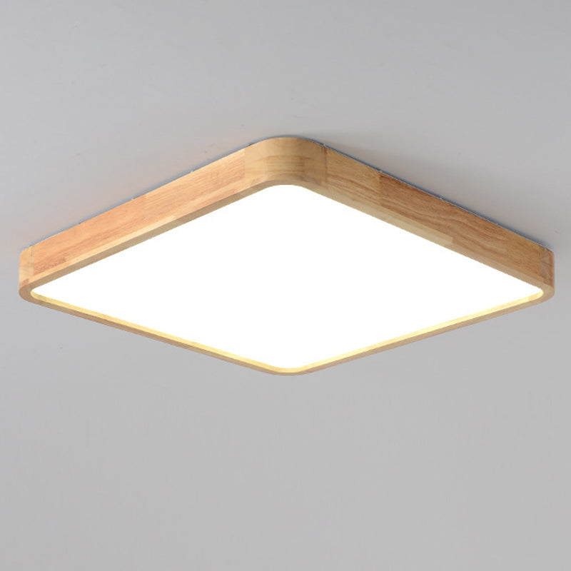 Modern Flush Mount Ceiling Chandelier Wood Flush Mount Lights