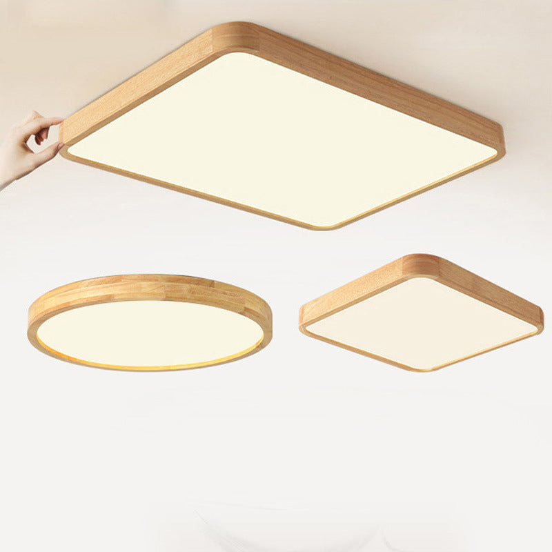 Modern Flush Mount Ceiling Chandelier Wood Flush Mount Lights