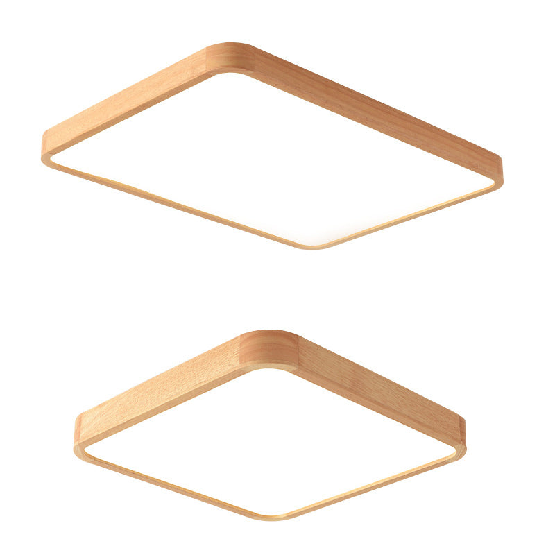 Modern Flush Mount Ceiling Chandelier Wood Flush Mount Lights