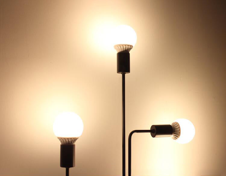 Montura de Enredo Negro de Enredo Semivaciado de Luz Minimalista Industrial Minimalista