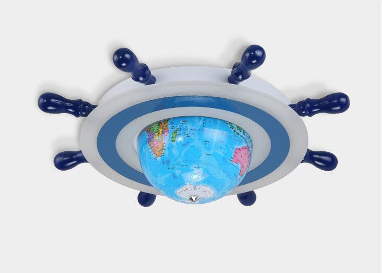 Lámparas semiesféricas de montaje empotrado para niños, montaje empotrado de acrílico