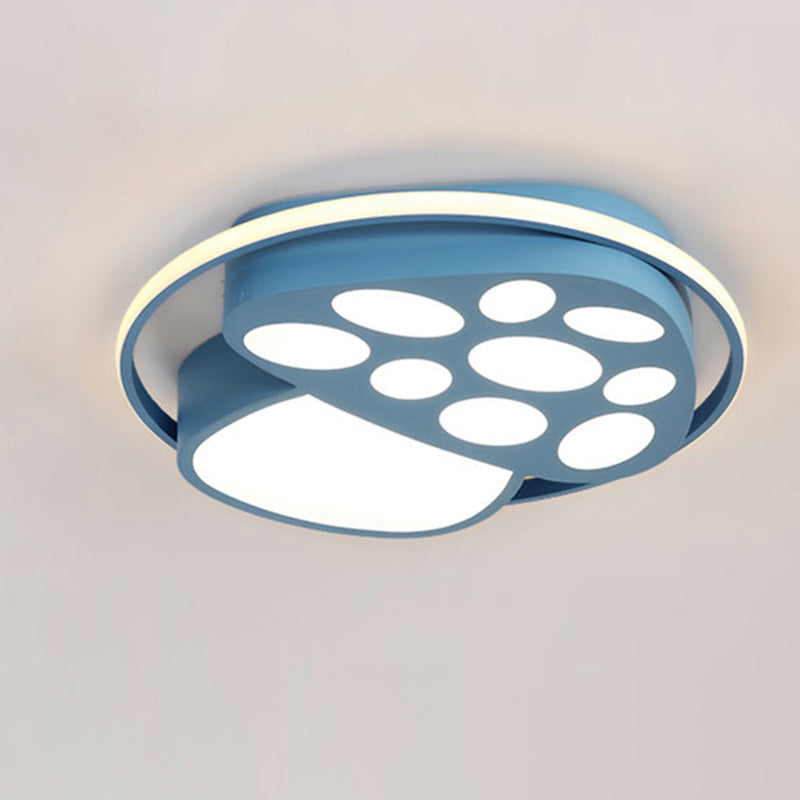 Kids Flush Mount Light Fixtures Acrylic Flushmount