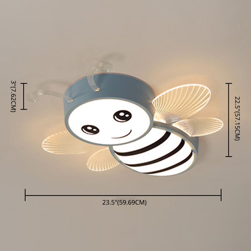 Kids Flush Mount Light Fixtures Acrylic Flushmount