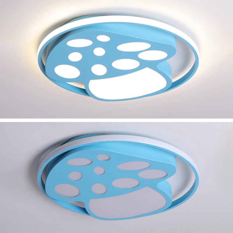 Kids Flush Mount Light Fixtures Acrylic Flushmount