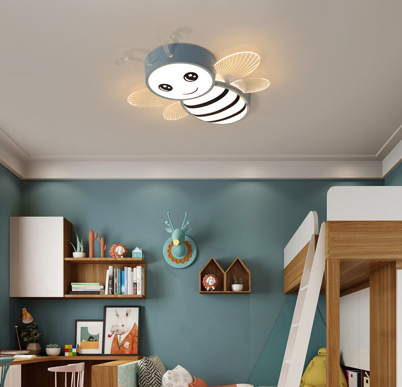 Kids Flush Mount Light Fixtures Acrylic Flushmount
