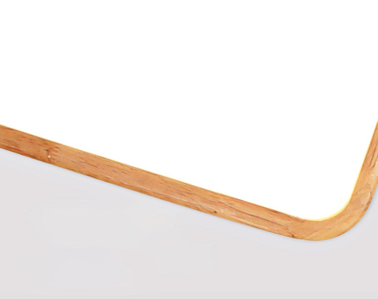 Moderne Flush Mount Light Armaturen Hout Flush Kroonluchter