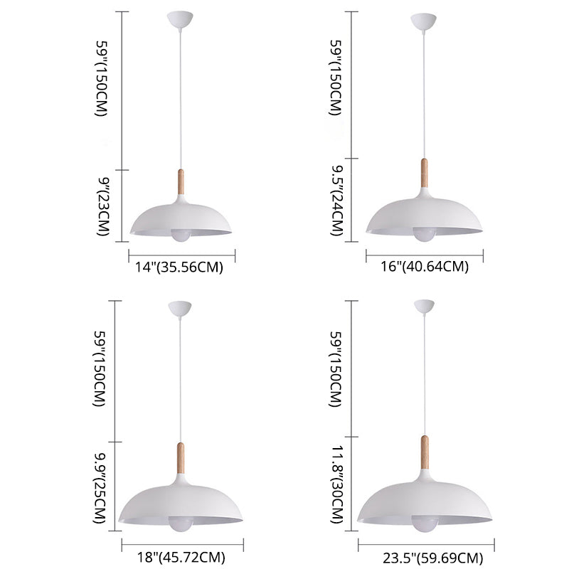 Warehouse Pendant Lighting Fixtures Modern Metal 1 Light Pendant