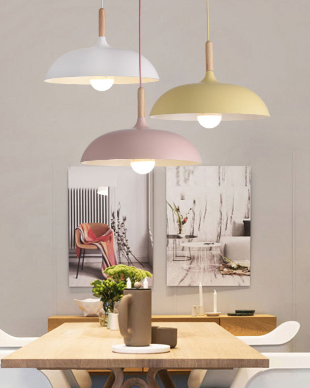 Warehouse Pendant Lighting Fixtures Modern Metal 1 Light Pendant