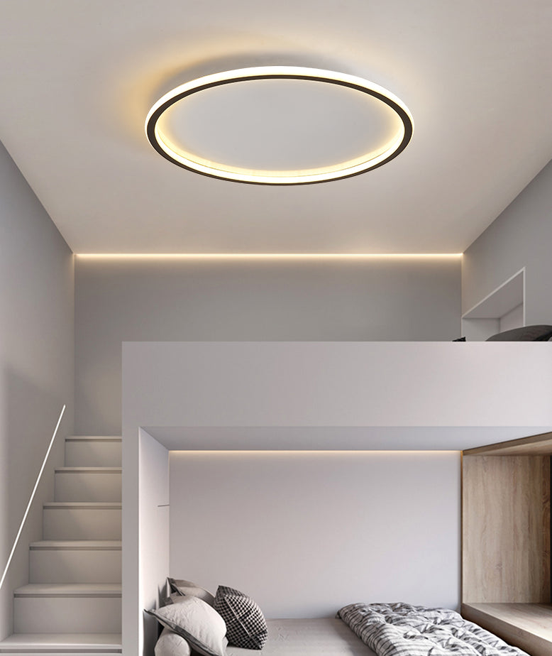 Moderne Flush Mount Light Armaturen Acryl 1 Licht Flush Light Fixtures