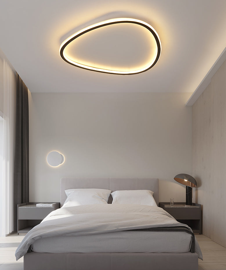 Moderne Flush Mount Light Armaturen Acryl 1 Licht Flush Light Fixtures