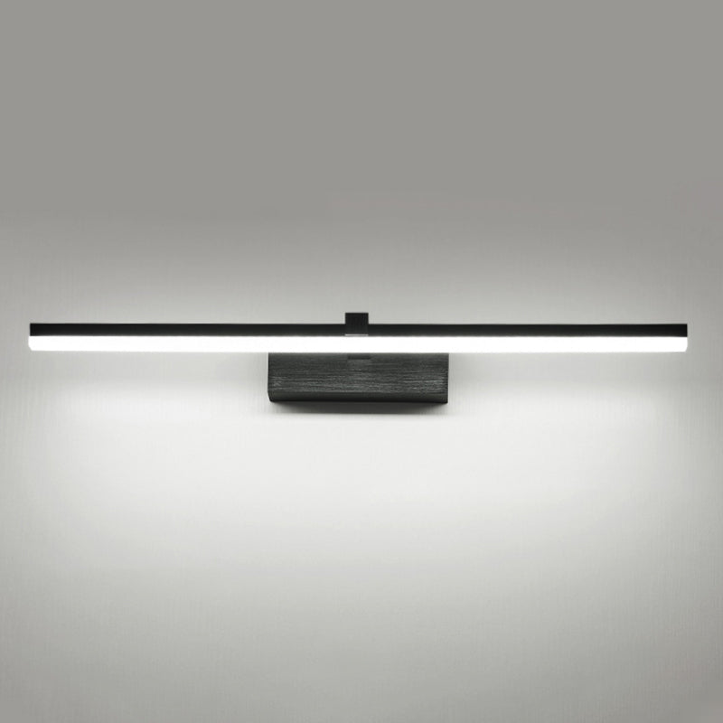 Modern Style Mirror Cabinet Bathroom Wall Lights Metal Linear Shade LED Ambient Vanity Lighting