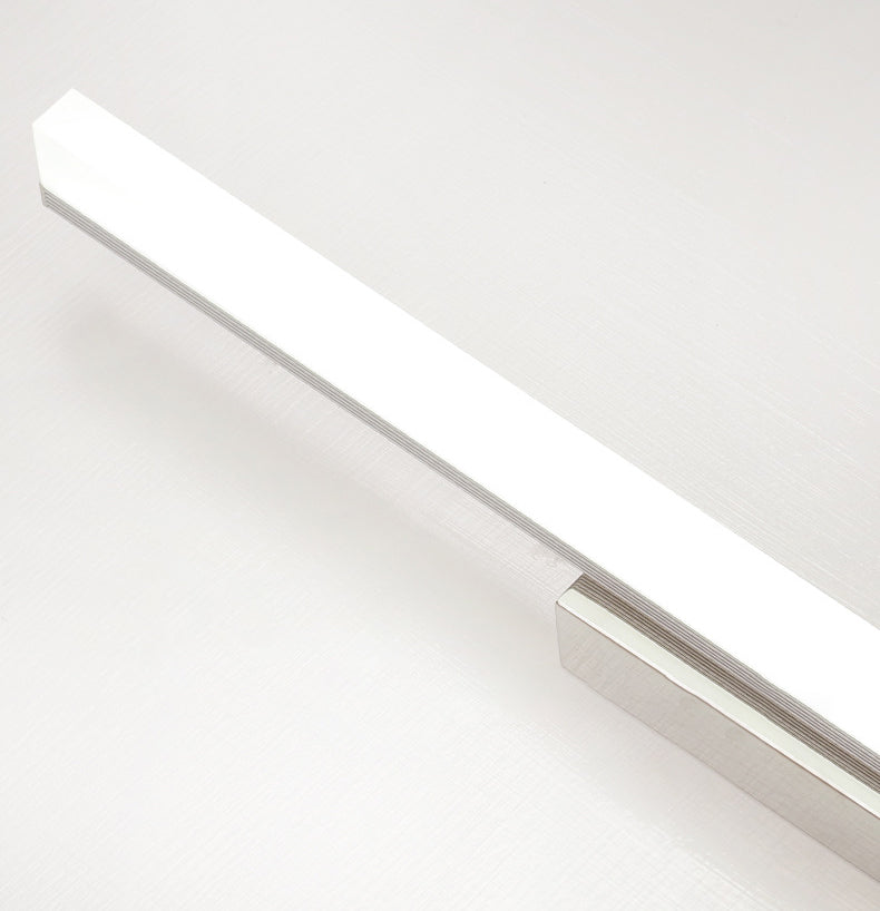 Adjustable Light Modern Minimalism Bathroom Vanity Light Linear LED Acrylic Vanity Lights in Chrome