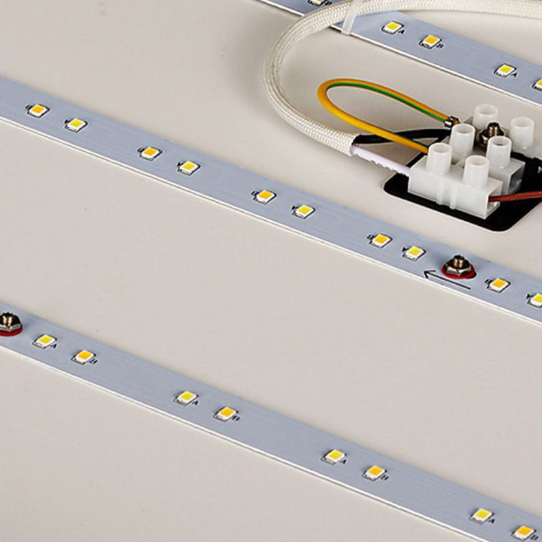 Modern Simplicity Paint Process Acryl Plafond Light Polygon Shape voor Slaapkamer