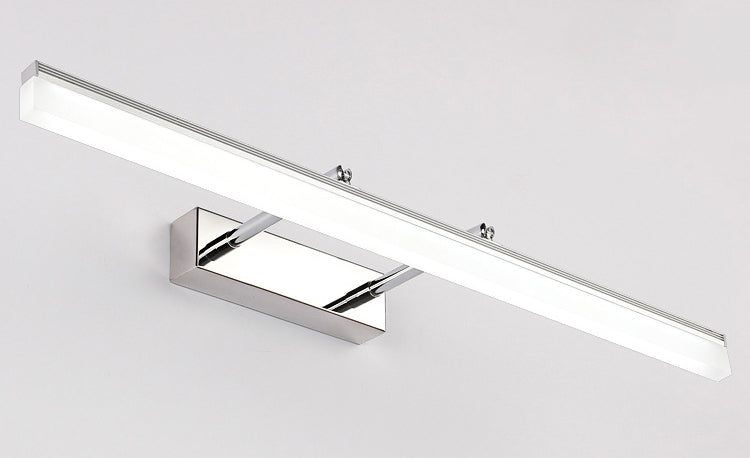 Moderne Einfachheit Rechteck Eitelkeitsleuchte Acryl -Wandbeleuchtung für Badezimmer