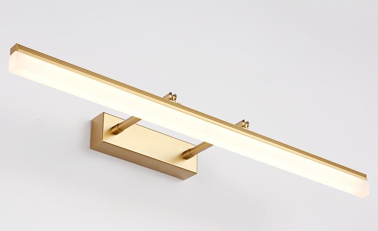 Moderne Einfachheit Rechteck Eitelkeitsleuchte Acryl -Wandbeleuchtung für Badezimmer