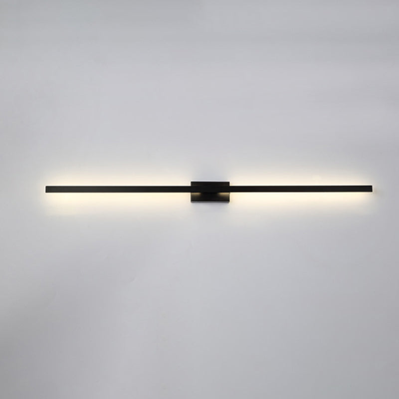 Linear Vanity Wall Lights Modern Simplicity Aluminium Wall Sconce for Bathroom