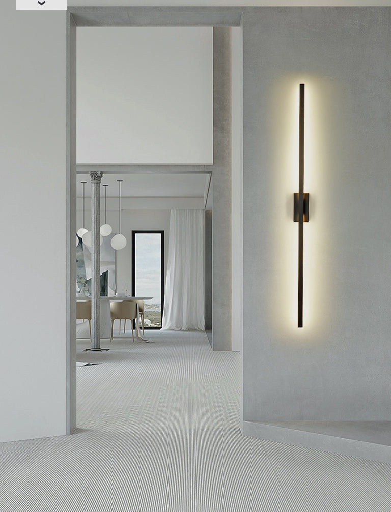 Linear Vanity Wall Lights Modern Simplicity Aluminium Wall Sconce for Bathroom