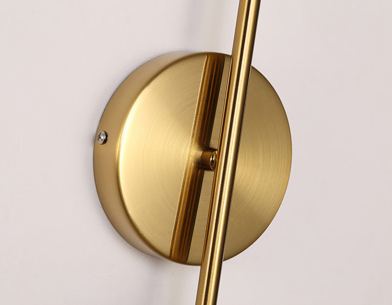 Nordic Postmodern Simple Art Glass Ball 1 Head Milk White Wall Lamp