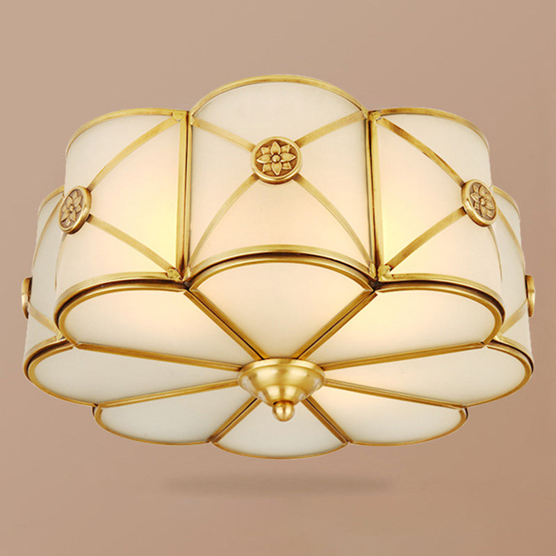 Clover Flush Mount Plafond Light Fixture Vintage Glas Plafond Light Fixtures voor Slaapkamer