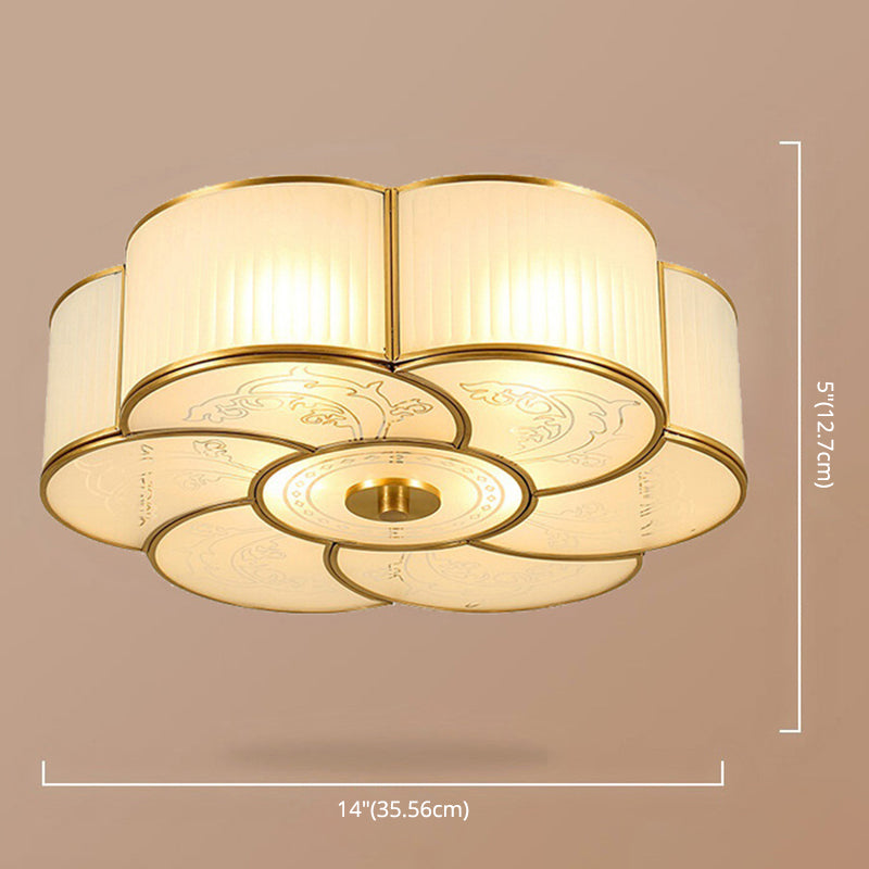 Clover Flush Mount Plafond Light Fixture Vintage Glas Plafond Light Fixtures voor Slaapkamer