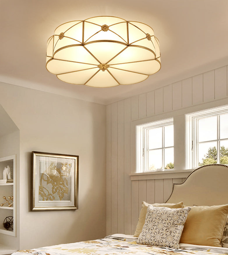 Clover Flush Mount Plafond Light Fixture Vintage Glas Plafond Light Fixtures voor Slaapkamer