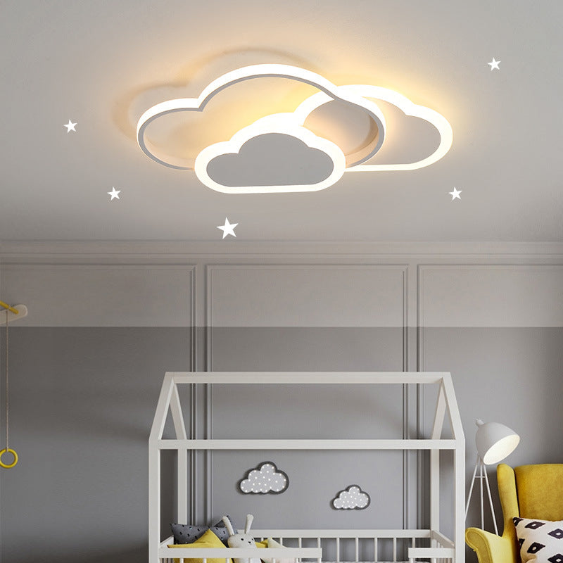 Cloud-vormige Flush Mount Light Armatuur Modern Metal Flush Light