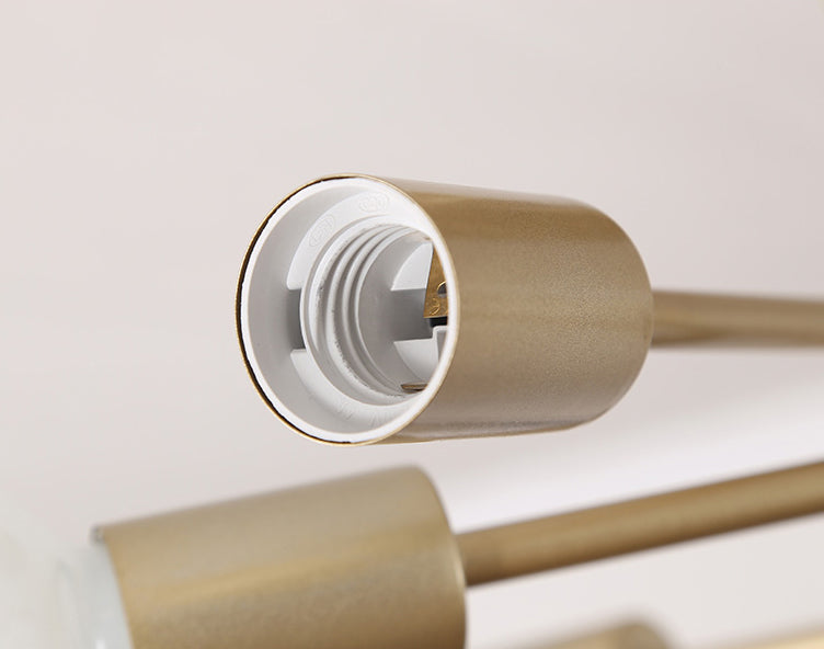 Lineaire Plafond Verlichting Retro Industrieel Ijzer Blootgesteld Lamp Semi Flush Mount Verlichting voor Living Room